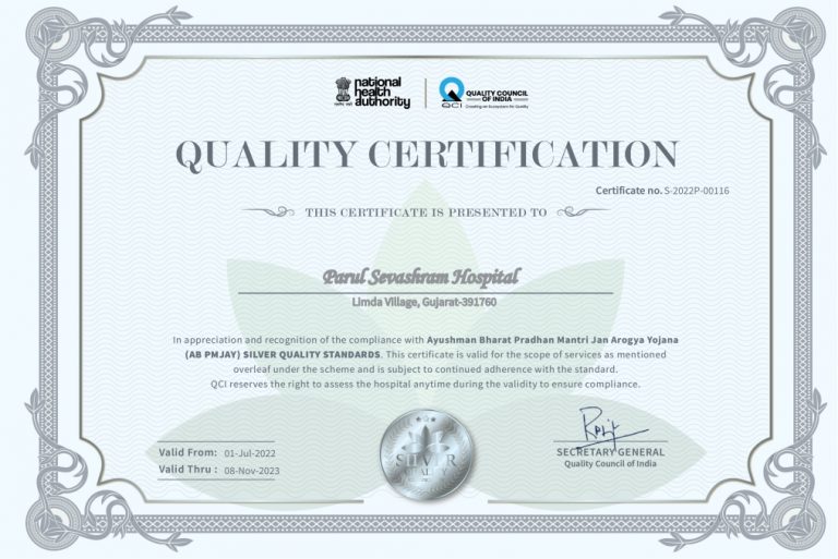 PSH Falicitated by Quality Certification (Silver)